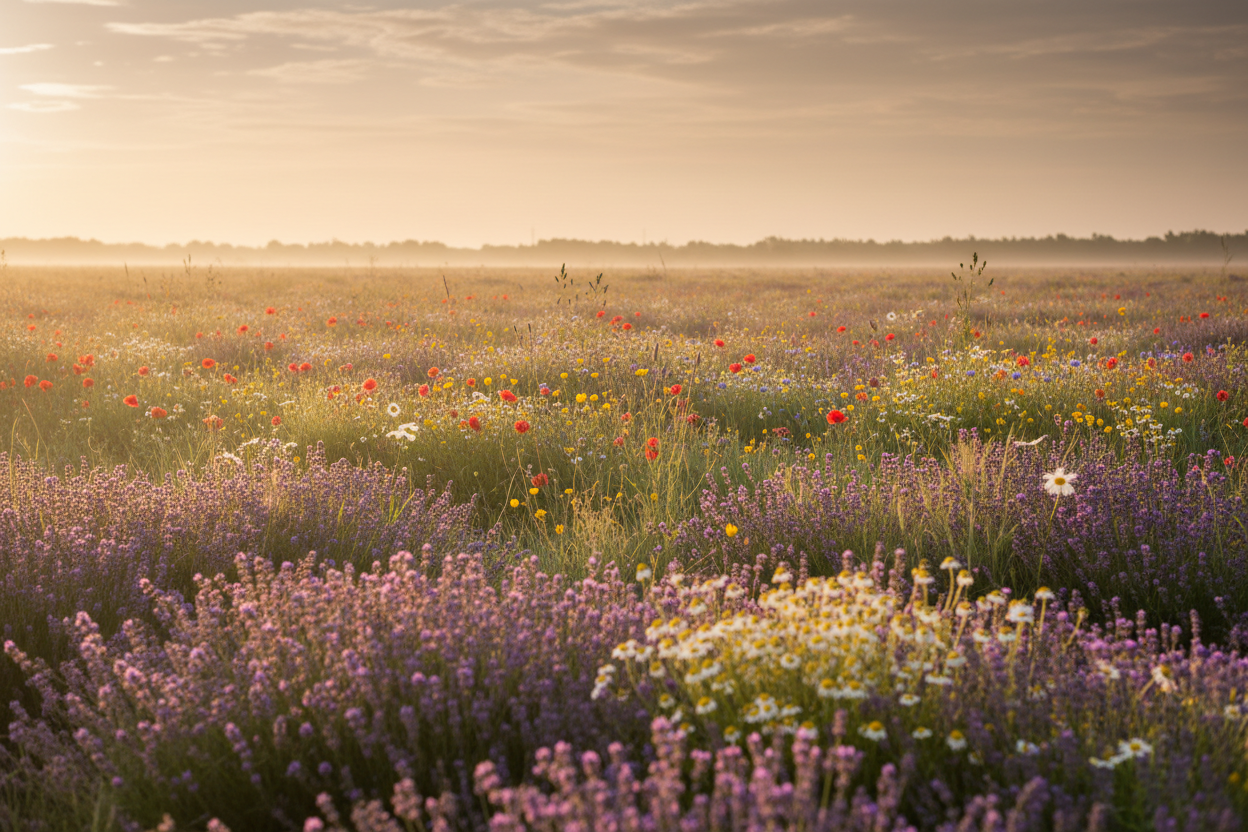 Belgisch bloemenveld